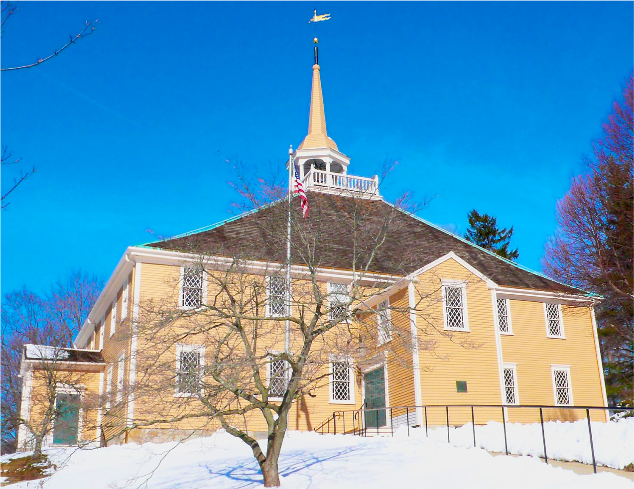 Figure 2.1. Puritan Church, Old Ship Church, Hingham, Massachusetts, (Timothy Valentine), 
