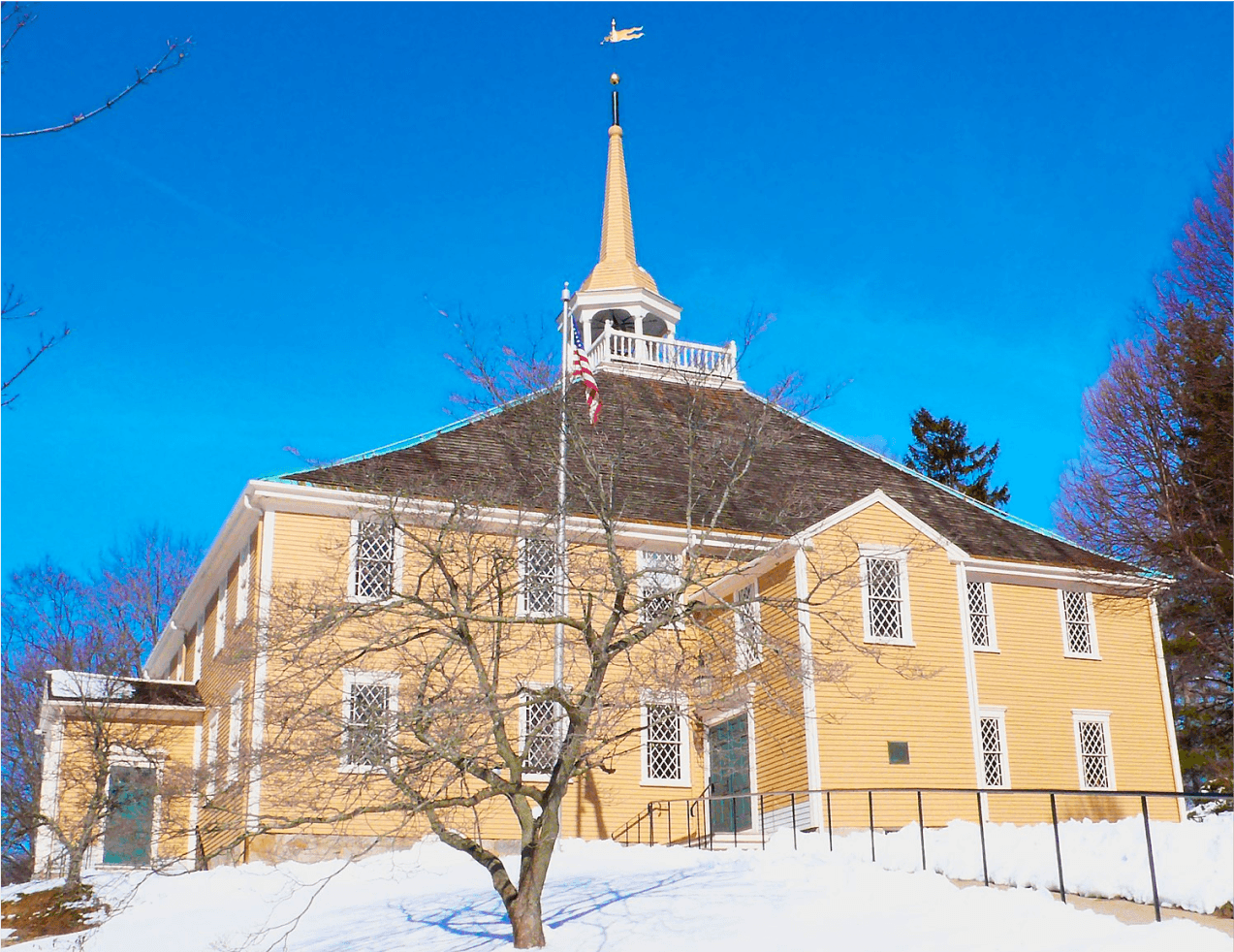 Figure 2.1. Puritan Church, Old Ship Church, Hingham, Massachusetts, (Timothy Valentine), 