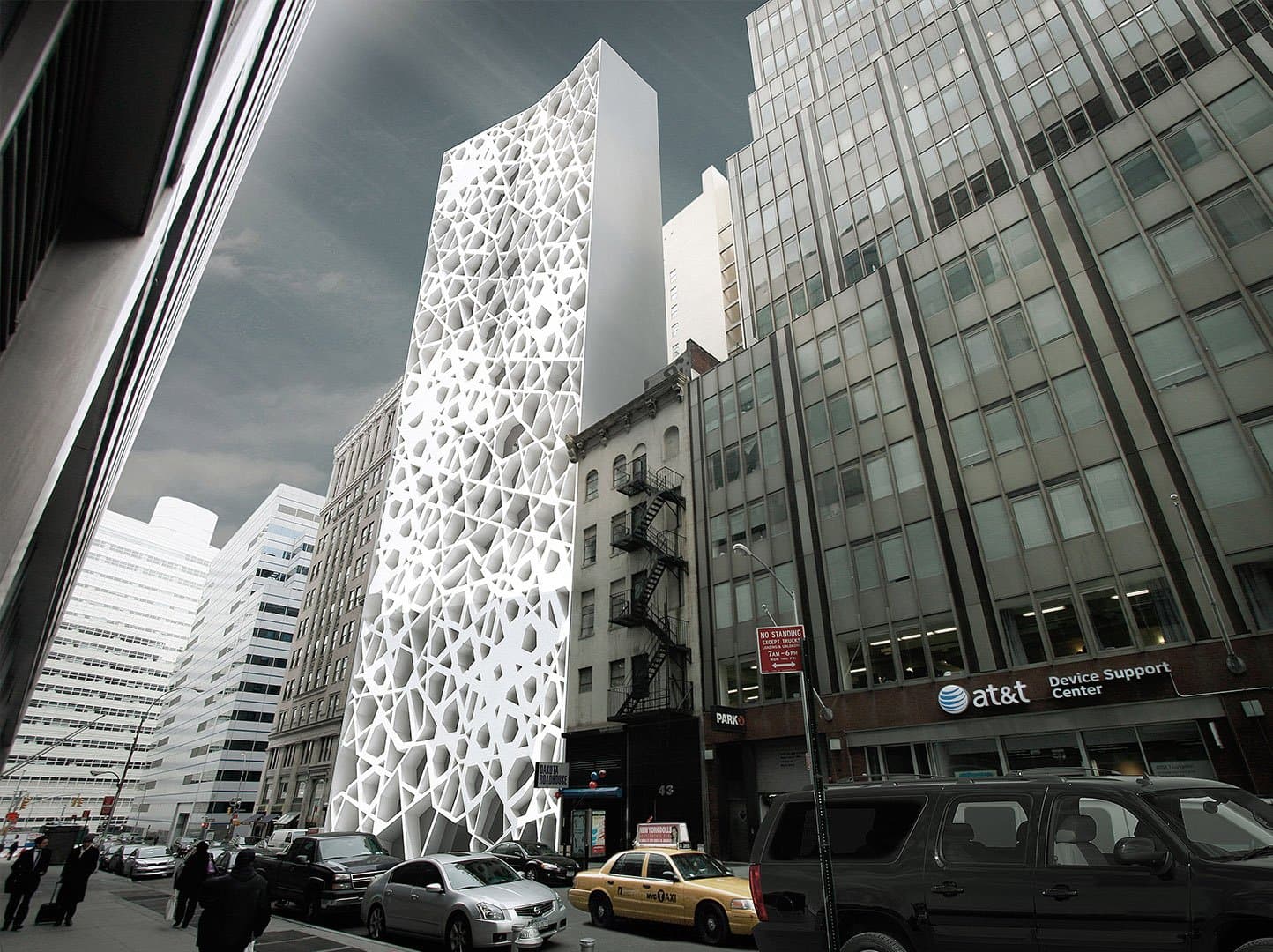 Figure 6.2. Park51 facade, New York City, New York, (SOMA),